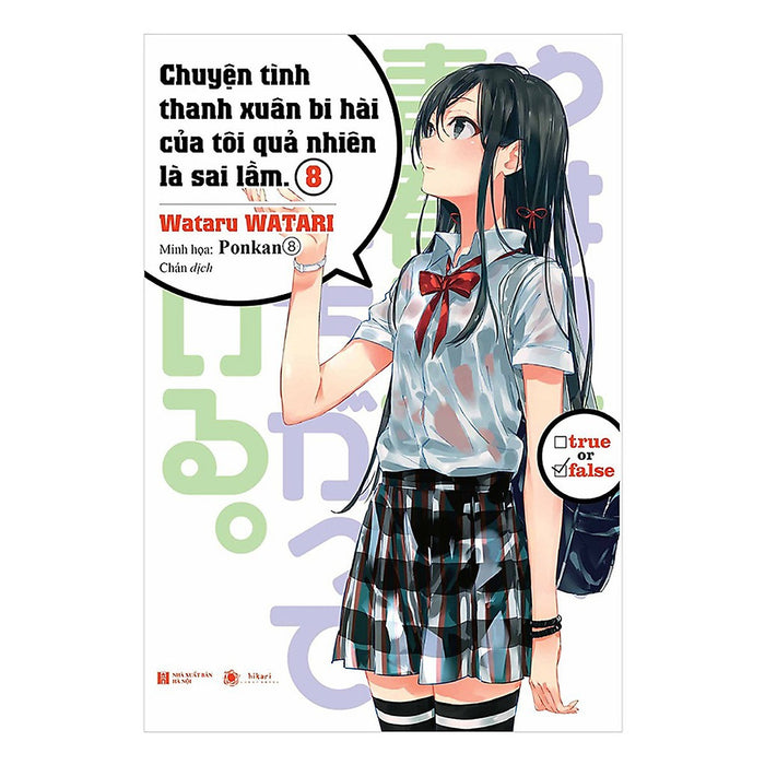 Sách - Chuyện Tình Thanh Xuân Bi Hài Của Tôi Quả Nhiên Là Sai Lầm 8 Sách - Chuyện Tình Thanh Xuân Bi Hài Của Tôi Quả Nhiên Là Sai Lầm 8