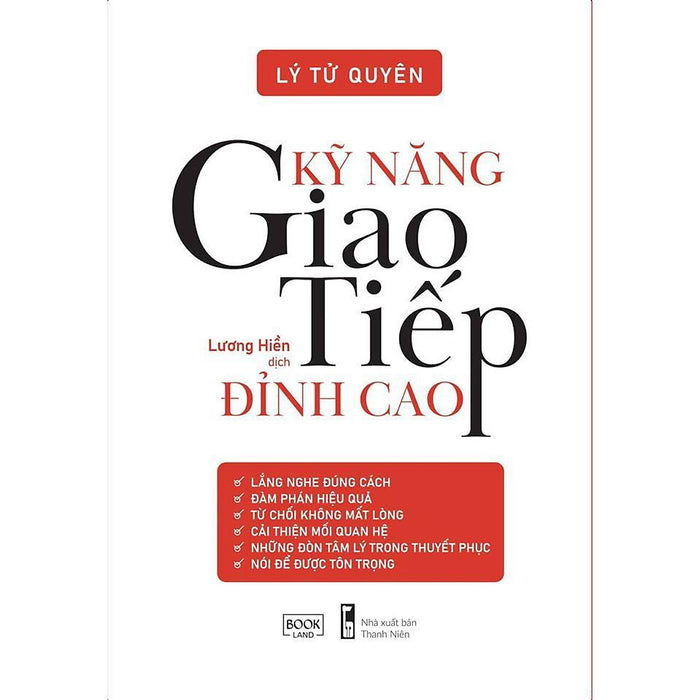 Sách Kỹ Năng Giao Tiếp Đỉnh Cao - BảN QuyềN Sách Kỹ Năng Giao Tiếp Đỉnh Cao - BảN QuyềN