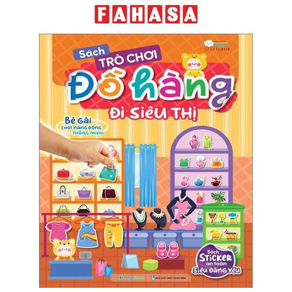 Sách Trò Chơi Đồ Hàng - Đi Siêu Thị