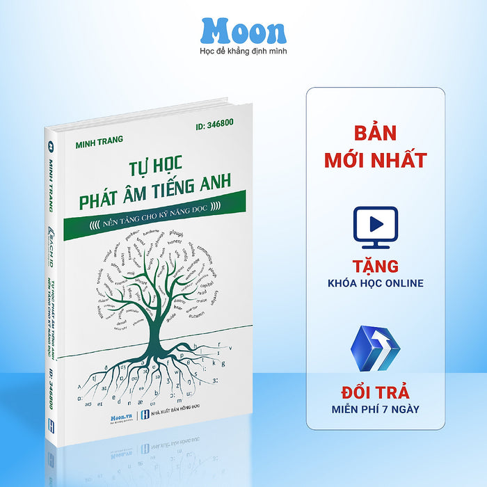 Sách Học Phát Âm Tiếng Anh, Tự Học Phát Âm Tiếng Anh Hiệu Quả Moonbook. Sách Học Phát Âm Tiếng Anh, Tự Học Phát Âm Tiếng Anh Hiệu Quả Moonbook.