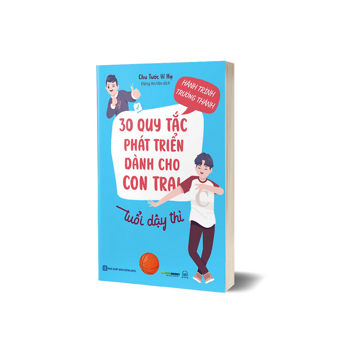 Sách - Hành Trình Trưởng Thành: 30 Quy Tắc Phát Triển Dành Cho Con Trai Tuổi Dậy Thì - Mcbooks Sách - Hành Trình Trưởng Thành: 30 Quy Tắc Phát Triển Dành Cho Con Trai Tuổi Dậy Thì - Mcbooks