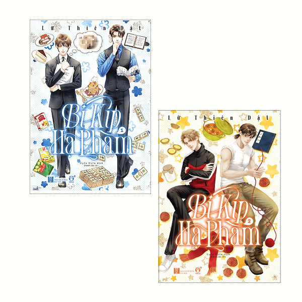 Combo Bí Kíp Hạ Phàm ( 2 Tập  Tặng Kèm 1 Postcard,2 Bookmak)