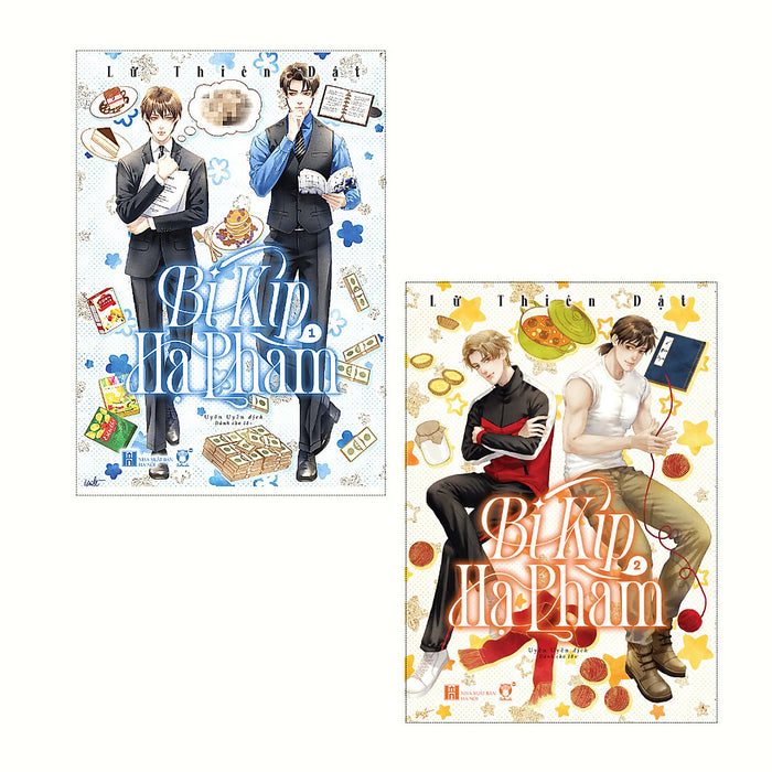 Combo Bí Kíp Hạ Phàm ( 2 Tập  Tặng Kèm 1 Postcard,2 Bookmak) Combo Bí Kíp Hạ Phàm ( 2 Tập  Tặng Kèm 1 Postcard,2 Bookmak)