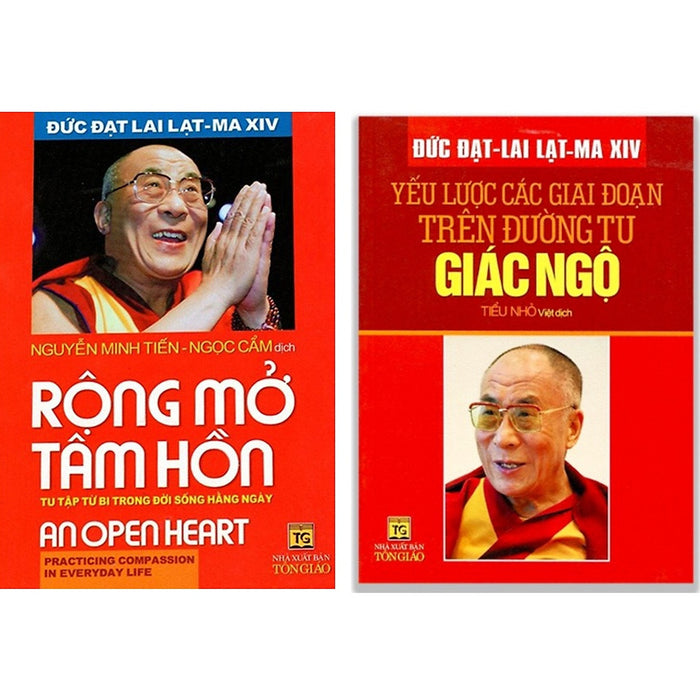 Combo Rộng Mở Tâm Hồn + Yếu Lược Các Giai Đoạn Trên Đường Tu Giác Ngộ (Bộ 2 Cuốn) _Qb Combo Rộng Mở Tâm Hồn + Yếu Lược Các Giai Đoạn Trên Đường Tu Giác Ngộ (Bộ 2 Cuốn) _Qb