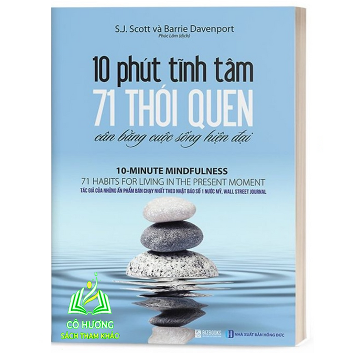 Sách - 10 Phút Tĩnh Tâm - 71 Thói Quen Cân Bằng Cuộc Sống Hiện Đại - 1 Best Seller - Mc Sách - 10 Phút Tĩnh Tâm - 71 Thói Quen Cân Bằng Cuộc Sống Hiện Đại - 1 Best Seller - Mc