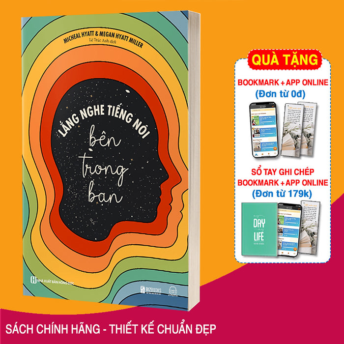 Sách Lắng Nghe Tiếng Nói Bên Trong Bạn - Thoát Khỏi Sự Tấn Công Của Những Dòng Suy Nghĩ Tiêu Cực Đè Năng Lên Bạn Mỗi Ngày Sách Lắng Nghe Tiếng Nói Bên Trong Bạn - Thoát Khỏi Sự Tấn Công Của Những Dòng Suy Nghĩ Tiêu Cực Đè Năng Lên Bạn Mỗi Ngày