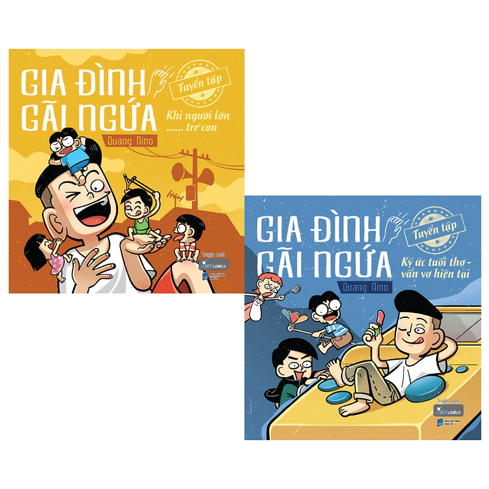Combo Gia Đình Gãi Ngứa ( Bộ 2 Quyển ) Combo Gia Đình Gãi Ngứa ( Bộ 2 Quyển )