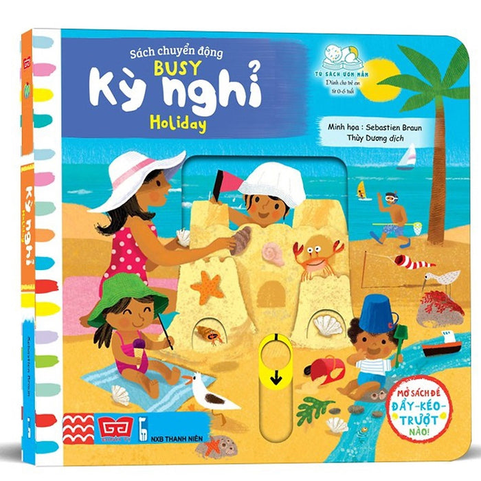 Sách - Sách Chuyển Động - Busy - Holiday - Kỳ Nghỉ Sách - Sách Chuyển Động - Busy - Holiday - Kỳ Nghỉ