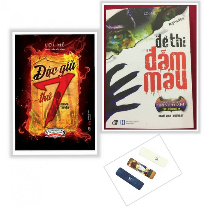 Combo 2 Cuốn Độc Giả Thứ 7+ Đề Thi Đẫm Máu (Tặng Kèm Bookmark ) Combo 2 Cuốn Độc Giả Thứ 7+ Đề Thi Đẫm Máu (Tặng Kèm Bookmark )