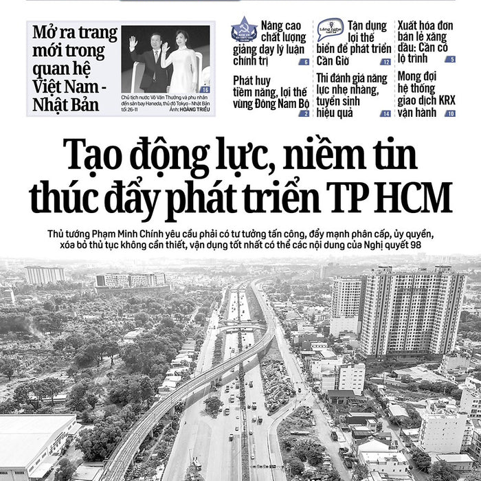 Nhật Báo Người Lao Động Từ Ngày 27-11-2023 Đến 3-12-2023 Nhật Báo Người Lao Động Từ Ngày 27-11-2023 Đến 3-12-2023