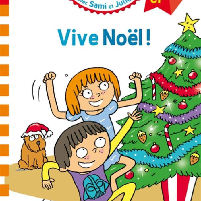 Sách Luyện Đọc Tiếng Pháp: J'Apprends À Lire Avec Sami Et Julie Vive Noël ! Début De Cp, Niveau 1 Sách Luyện Đọc Tiếng Pháp: J'Apprends À Lire Avec Sami Et Julie Vive Noël ! Début De Cp, Niveau 1