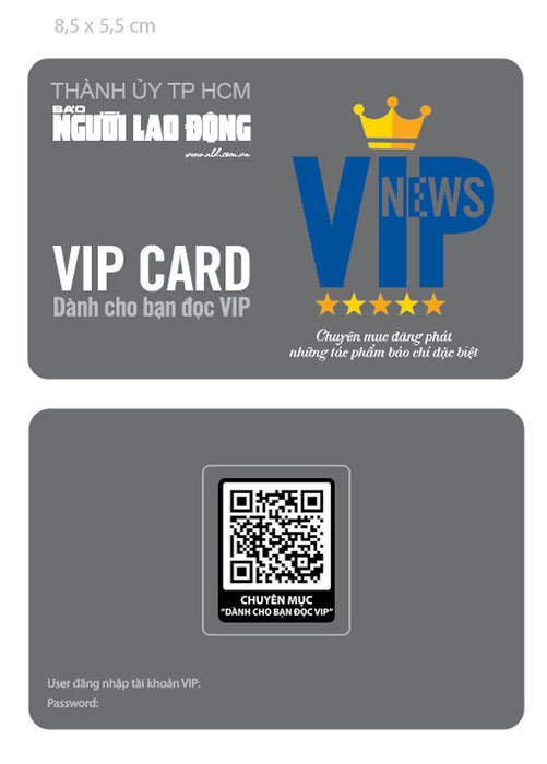 Thẻ Vip  Thẻ Vip