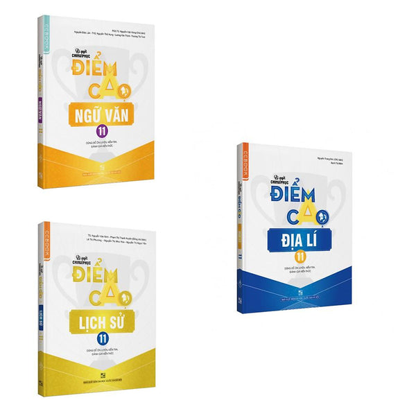 Sách - Bí Quyết Chinh Phục Điểm Cao Văn Sử Địa Lớp 11