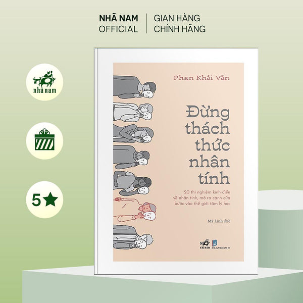 Sách - Đừng Thách Thức Nhân Tính (Phan Khải Văn) - Nhã Nam Official