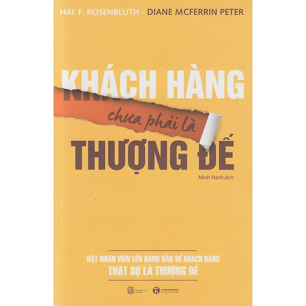 Sách - Khách Hàng Chưa Phải Là Thượng Đế