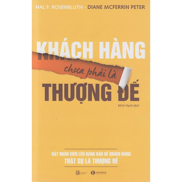 Sách - Khách Hàng Chưa Phải Là Thượng Đế Sách - Khách Hàng Chưa Phải Là Thượng Đế