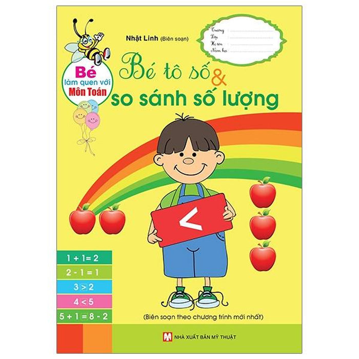 Bé Làm Quen Với Môn Toán - Bé Tô Số Và So Sánh Số Lượng Bé Làm Quen Với Môn Toán - Bé Tô Số Và So Sánh Số Lượng
