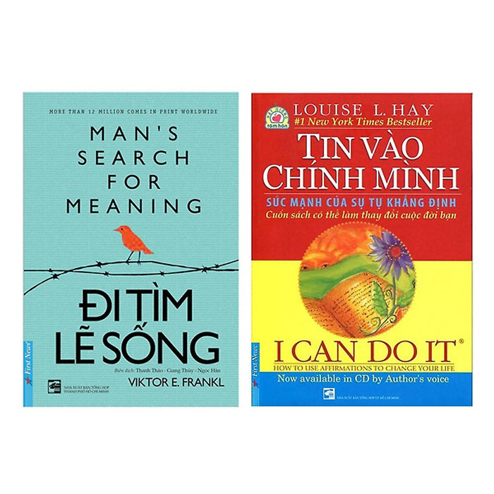Sách - Combo 2 Cuốn: Đi Tìm Lẽ Sống Và Tin Vào Chính Mình Sách - Combo 2 Cuốn: Đi Tìm Lẽ Sống Và Tin Vào Chính Mình
