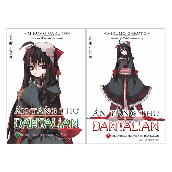 Combo Ẩn Tàng Thư Dantalian (Tập 2 + 3)