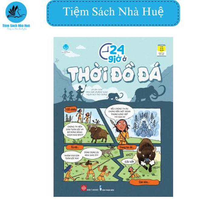 Sách 24 Giờ Ở Thời Đồ Đá, Thiếu Nhi, Đinh Tị Sách 24 Giờ Ở Thời Đồ Đá, Thiếu Nhi, Đinh Tị