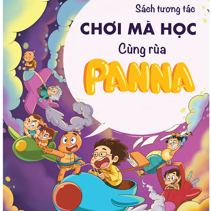 Sách Tương Tác - Chơi Mà Học Cùng Rùa Panna Sách Tương Tác - Chơi Mà Học Cùng Rùa Panna