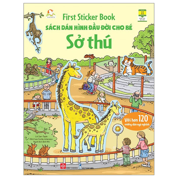 First Sticker Book - Sách Dán Hình Đầu Đời Cho Bé - Sở Thú First Sticker Book - Sách Dán Hình Đầu Đời Cho Bé - Sở Thú