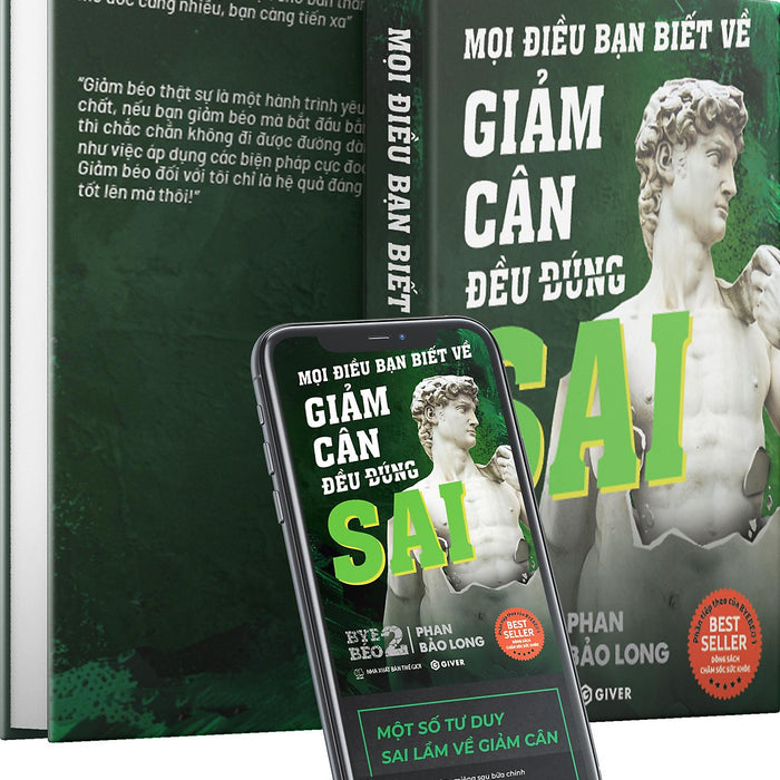 Sách Bye Béo 2 - Mọi Điều Bạn Biết Về Giảm Cân Đều (Đúng) Sai - Phan Bảo Long Sách Bye Béo 2 - Mọi Điều Bạn Biết Về Giảm Cân Đều (Đúng) Sai - Phan Bảo Long
