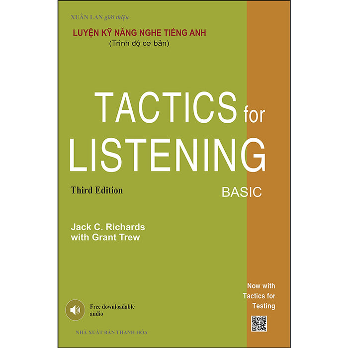 Luyện Kỹ Năng Nghe Tiếng Anh (Trình Độ Cơ Bản) -Tactics For Listening Basic Luyện Kỹ Năng Nghe Tiếng Anh (Trình Độ Cơ Bản) -Tactics For Listening Basic