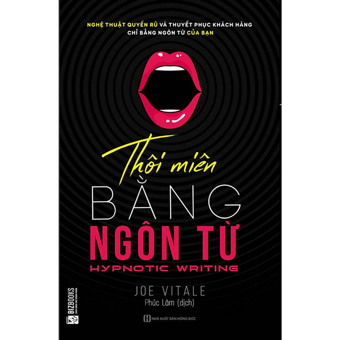 Thôi Miên Bằng Ngôn Từ (Bản 2018 Bìa Hình Đen) + Kèm 1 Bookmark Hình Ngẫu Nhiên Thôi Miên Bằng Ngôn Từ (Bản 2018 Bìa Hình Đen) + Kèm 1 Bookmark Hình Ngẫu Nhiên