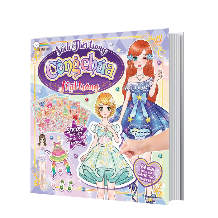 Sách Thời Trang Công Chúa Mặt Trăng (4 Trang Stickers) Sách Thời Trang Công Chúa Mặt Trăng (4 Trang Stickers)