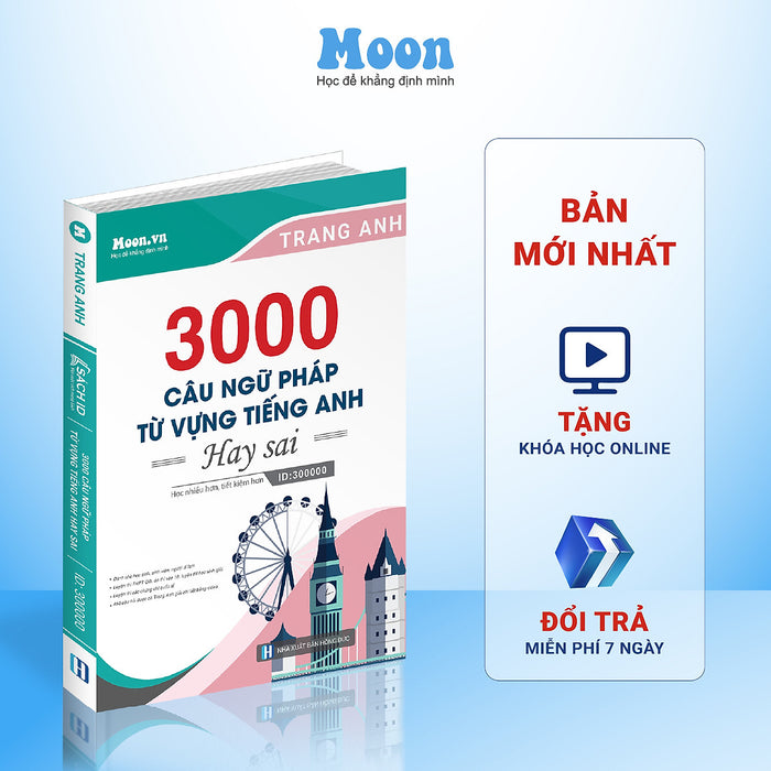 3000 Câu Ngữ Pháp Và Từ Vựng Hay Sai – Cô Trang Anh 3000 Câu Ngữ Pháp Và Từ Vựng Hay Sai – Cô Trang Anh