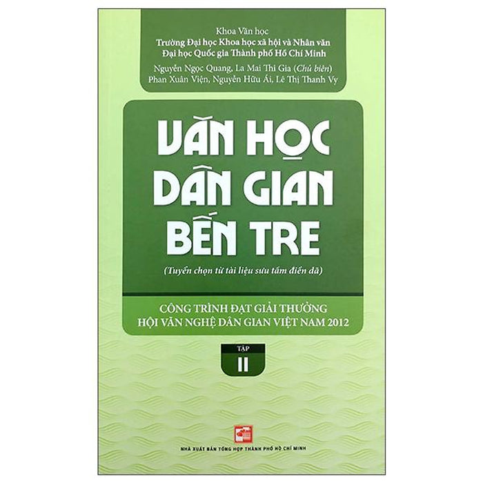 Văn Học Dân Gian Bến Tre - Tập 2 Văn Học Dân Gian Bến Tre - Tập 2