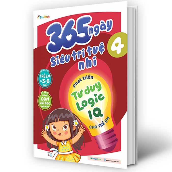 Sách – 365 Ngày Siêu Trí Tuệ Nhí - Phát Triển Tư Duy Logic Iq Cho Trẻ Em 4 (Megabook) Sách – 365 Ngày Siêu Trí Tuệ Nhí - Phát Triển Tư Duy Logic Iq Cho Trẻ Em 4 (Megabook)