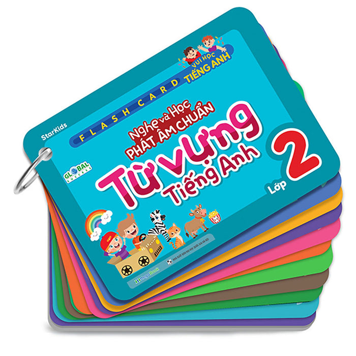 Flashcard Vui Học Tiếng Anh: Nghe Và Học Phát Âm Chuẩn - Từ Vựng Tiếng Anh Lớp 2_Mega Flashcard Vui Học Tiếng Anh: Nghe Và Học Phát Âm Chuẩn - Từ Vựng Tiếng Anh Lớp 2_Mega