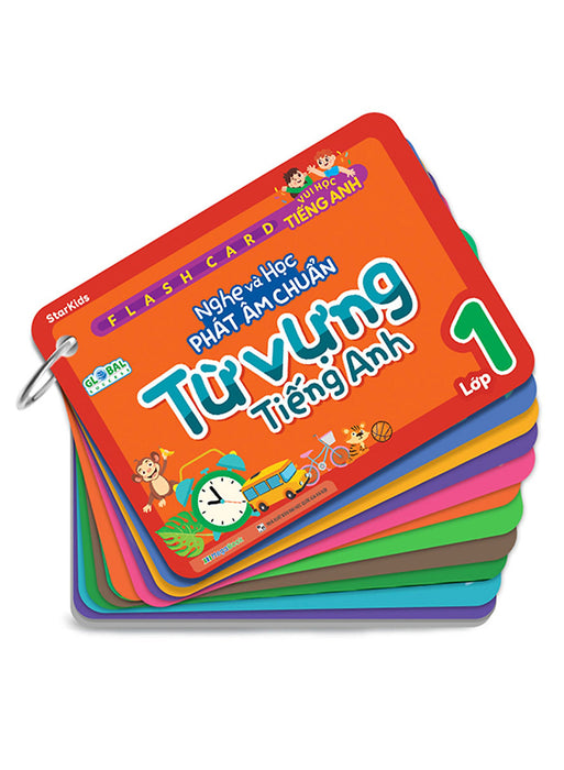 Flashcard Vui Học Tiếng Anh: Nghe Và Học Phát Âm Chuẩn - Từ Vựng Tiếng Anh Lớp 1 _Mega Flashcard Vui Học Tiếng Anh: Nghe Và Học Phát Âm Chuẩn - Từ Vựng Tiếng Anh Lớp 1 _Mega