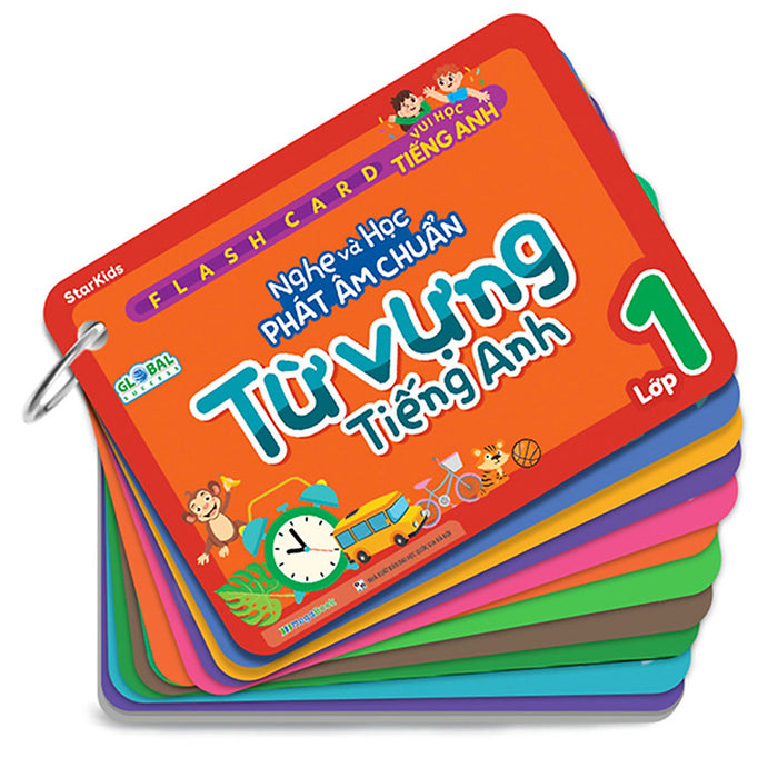 Flashcard Vui Học Tiếng Anh: Nghe Và Học Phát Âm Chuẩn - Từ Vựng Tiếng Anh Lớp 1 _Mega Flashcard Vui Học Tiếng Anh: Nghe Và Học Phát Âm Chuẩn - Từ Vựng Tiếng Anh Lớp 1 _Mega