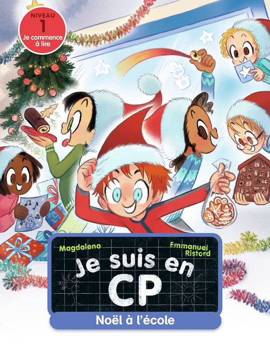Sách Thiếu Nhi Tiếng Pháp: Je Suis En Cp Tome 26 Noël À L'École Sách Thiếu Nhi Tiếng Pháp: Je Suis En Cp Tome 26 Noël À L'École