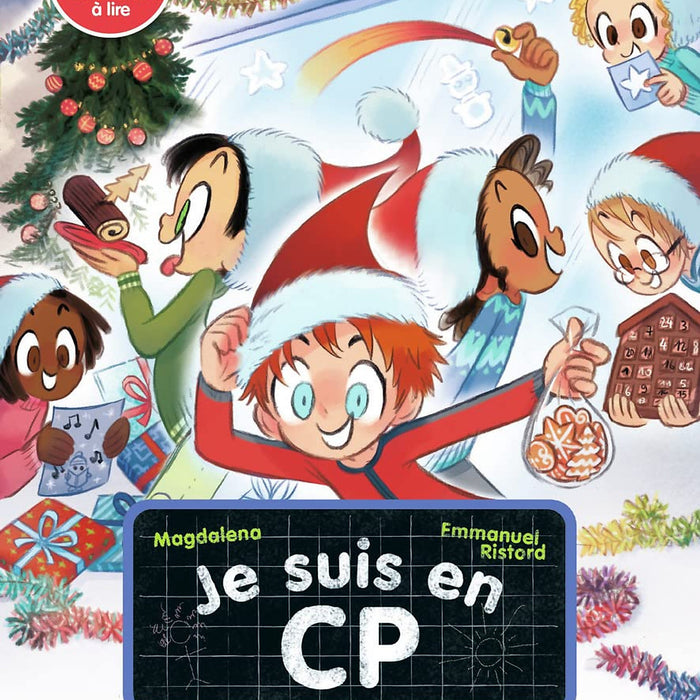 Sách Thiếu Nhi Tiếng Pháp: Je Suis En Cp Tome 26 Noël À L'École Sách Thiếu Nhi Tiếng Pháp: Je Suis En Cp Tome 26 Noël À L'École