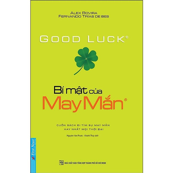 Bí Mặt Của May Mắn - Good Luck (Khổ Lớn) Cuốn Sách Đi Tìm Sự May Mắn Hay Nhất Mọi Thời Đại