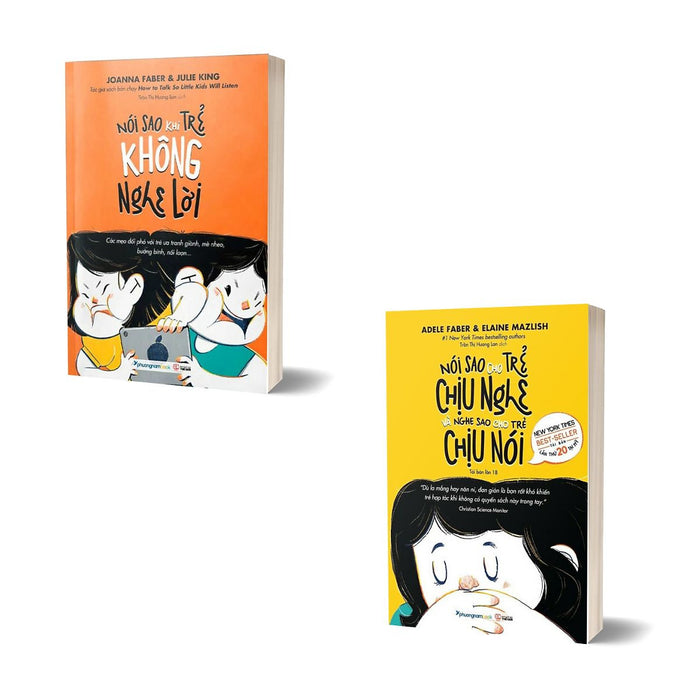 Combo Nói Sao Khi Trẻ Không Nghe Lời + Nói Sao Cho Trẻ Chịu Nghe Và Nghe Sao Cho Trẻ Chịu Nói Combo Nói Sao Khi Trẻ Không Nghe Lời + Nói Sao Cho Trẻ Chịu Nghe Và Nghe Sao Cho Trẻ Chịu Nói