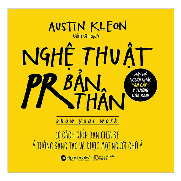 Nghệ Thuật Pr Bản Thân (Tái Bản 2018)