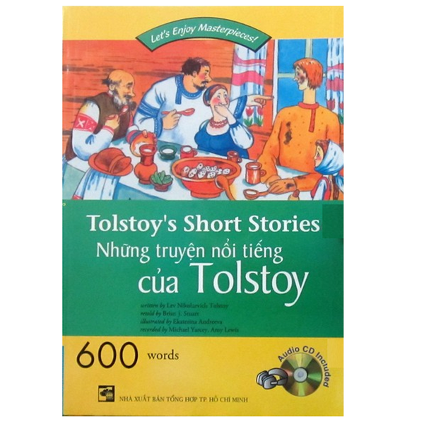 Let'S Enjoy Masterpieces  - Happy Reader - Tolstoy'S Short Stories - Những Truyện Nổi Tiếng Của Tolstoy