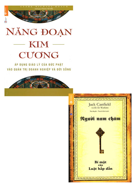 Combo Sách Kỹ Năng Làm Việc:  Năng Đoạn Kim Cương (Tái Bản 2018) +  Người Nam Châm - Bí Mật Của Luật Hấp Dẫn (Tái Bản) - (Bộ 2 Cuốn)_Tha