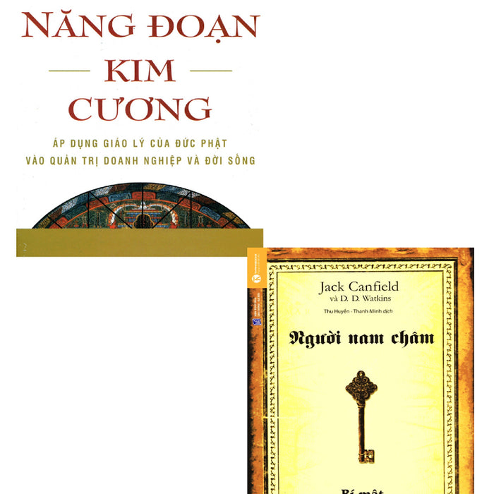 Combo Sách Kỹ Năng Làm Việc:  Năng Đoạn Kim Cương (Tái Bản 2018) +  Người Nam Châm - Bí Mật Của Luật Hấp Dẫn (Tái Bản) - (Bộ 2 Cuốn)_Tha Combo Sách Kỹ Năng Làm Việc:  Năng Đoạn Kim Cương (Tái Bản 2018) +  Người Nam Châm - Bí Mật Của Luật Hấp Dẫn (Tái Bản) - (Bộ 2 Cuốn)_Tha
