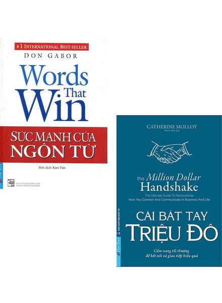 Combo Sức Mạnh Của Ngôn Từ + Cái Bắt Tay Triệu Đô (Bộ 2 Cuốn) _Fn