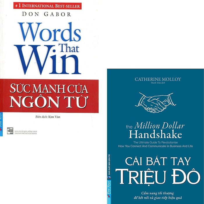 Combo Sức Mạnh Của Ngôn Từ + Cái Bắt Tay Triệu Đô (Bộ 2 Cuốn) _Fn Combo Sức Mạnh Của Ngôn Từ + Cái Bắt Tay Triệu Đô (Bộ 2 Cuốn) _Fn
