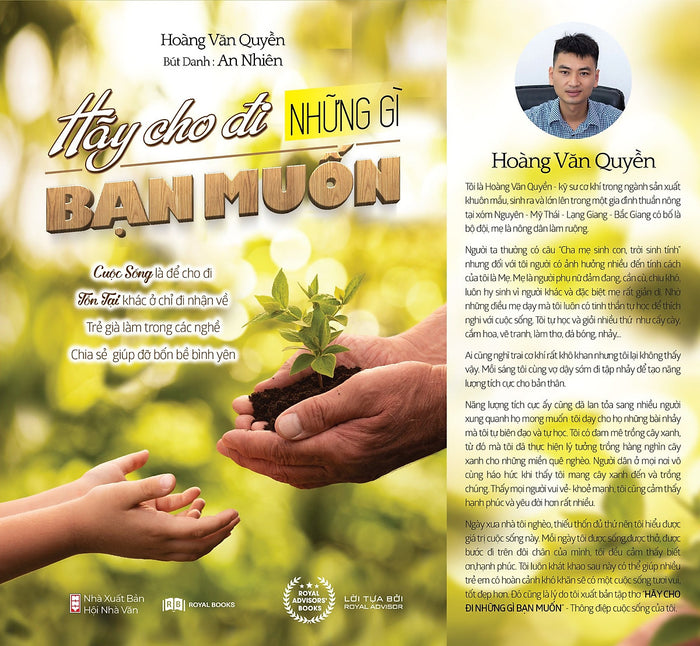 Hãy Cho Đi Những Điều Bạn Muốn – Tập Thơ Được Khai Sinh Từ Những Điều Đơn Giản Nhất Về Cuộc Sống Mà Bạn Có Thể Đọc – Chiêm Nghiệm – Và Suy Ngẫm Từ Một Tấm Lòng “Cho Đi”… Hãy Cho Đi Những Điều Bạn Muốn – Tập Thơ Được Khai Sinh Từ Những Điều Đơn Giản Nhất Về Cuộc Sống Mà Bạn Có Thể Đọc – Chiêm Nghiệm – Và Suy Ngẫm Từ Một Tấm Lòng “Cho Đi”…