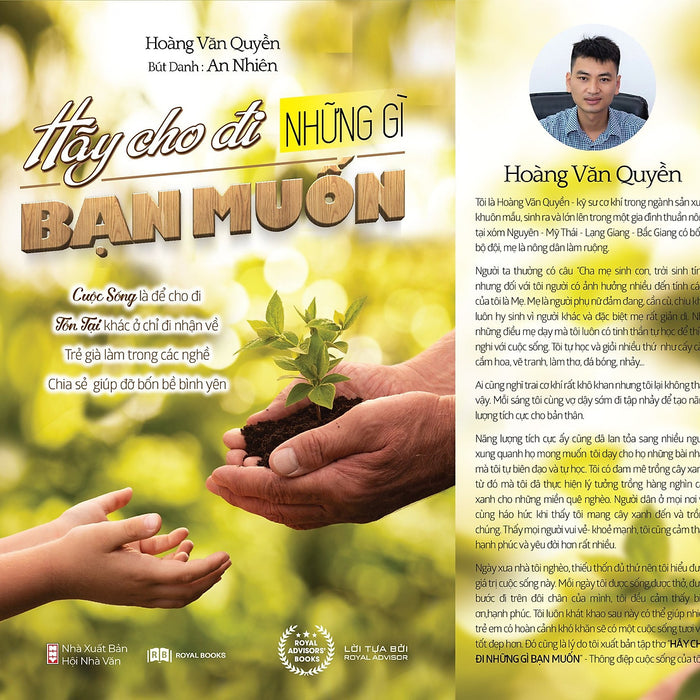 Hãy Cho Đi Những Điều Bạn Muốn – Tập Thơ Được Khai Sinh Từ Những Điều Đơn Giản Nhất Về Cuộc Sống Mà Bạn Có Thể Đọc – Chiêm Nghiệm – Và Suy Ngẫm Từ Một Tấm Lòng “Cho Đi”… Hãy Cho Đi Những Điều Bạn Muốn – Tập Thơ Được Khai Sinh Từ Những Điều Đơn Giản Nhất Về Cuộc Sống Mà Bạn Có Thể Đọc – Chiêm Nghiệm – Và Suy Ngẫm Từ Một Tấm Lòng “Cho Đi”…