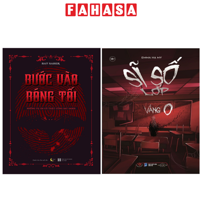 Combo Sách Bước Vào Bóng Tối - Những Vụ Án Có Thật Cùng Bat Saber + Sĩ Số Lớp Vắng 0 (Bộ 2 Cuốn) Combo Sách Bước Vào Bóng Tối - Những Vụ Án Có Thật Cùng Bat Saber + Sĩ Số Lớp Vắng 0 (Bộ 2 Cuốn)