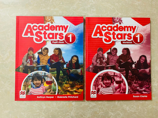 Bộ Academy Stars 1,2,3,4 (2C) Kèm Audio